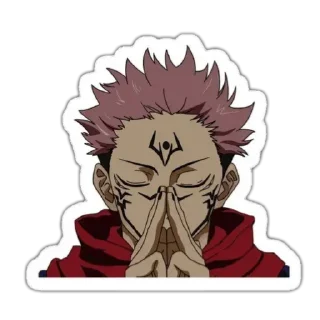 😑 emoji 呪術廻戦💥: @나스탸~☆ Telegram sticker 8 of 47