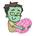 Sticker from Zombie