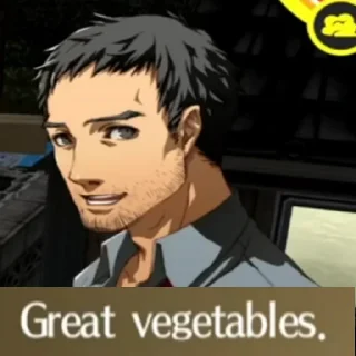 🥒 emoji Persona 4 Mood Telegram sticker 4 of 22