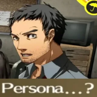 🤔 emoji Persona 4 Mood Telegram sticker 17 of 22