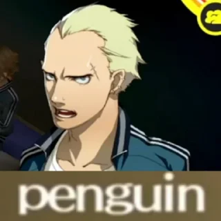 🐧 emoji Persona 4 Mood Telegram sticker 5 of 22