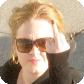 🫥 emoji Adele by @savelev_2006 Telegram sticker 21 of 67