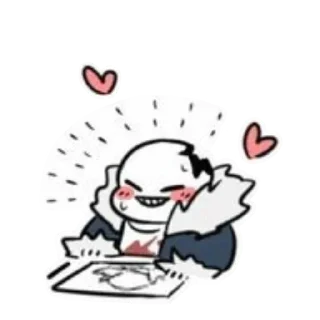 🥰 emoji Horror! Sans Telegram sticker 13 of 27