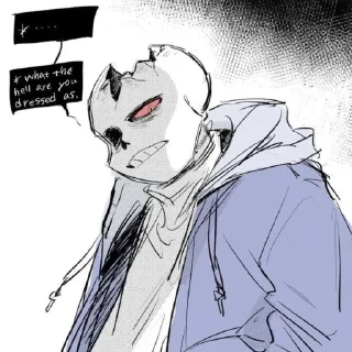Sticker from Horror!Sans @undertalesticker