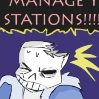 😣 emoji Horror Sans   @undertalesticker Telegram sticker 9 of 102