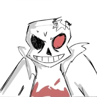 Sticker from Horror Sans   @undertalesticker