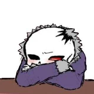 😬 emoji Horror! Sans Telegram sticker 10 of 27