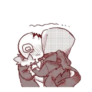 😖 emoji Horror! Sans Telegram sticker 7 of 27