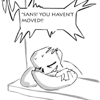 😴 emoji Horror Sans   @undertalesticker Telegram sticker 5 of 102