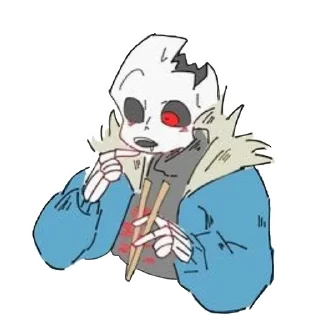 🤤 emoji Horror! Sans Telegram sticker 12 of 27