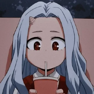 🤍 emoji Эри ( @Izuku_Midoriya15_07 ) Telegram sticker 7 of 67