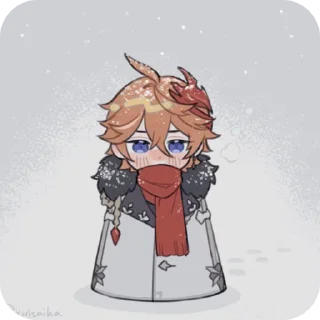 🌟 emoji тарталья -> @animebotsa Telegram sticker 20 of 20