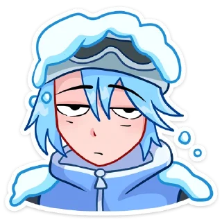 😐 emoji Айс :: @stickroom Telegram sticker 17 of 48