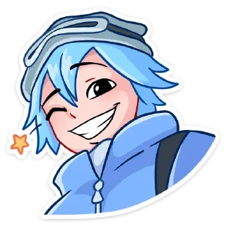 😉 emoji Айс :: @stickroom Telegram sticker 10 of 48