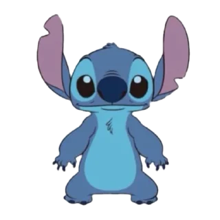 😐 emoji Cute Stitch by @peach_artworld Telegram sticker 7 of 21