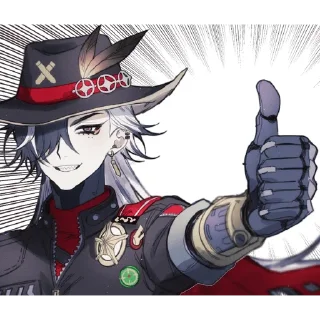 🕸️ emoji boothill🕸️ @mc_xyisosi Telegram sticker 9 of 102