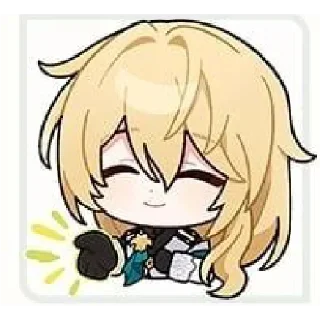 😌 emoji hsr by @MLawden Telegram sticker 8 of 16