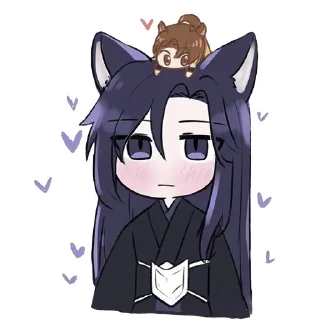 😍 emoji Голуби Моби и Чжань Telegram sticker 9 of 41