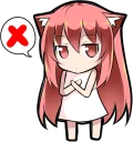 👎 emoji Puni never smile :: @line_stickers Telegram sticker 15 of 40