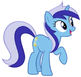 😃 emoji Minuette | @MLP_AnimatedStickers Telegram sticker 22 of 65