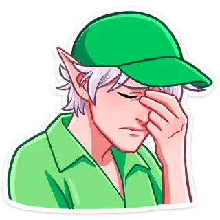 ⏺ emoji Вк Рей и Эвер на каникулах • @Vitiks78 Telegram sticker 15 of 48