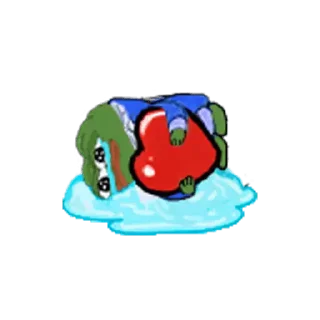 Sticker from Peepo full by. @ne_sirozhka