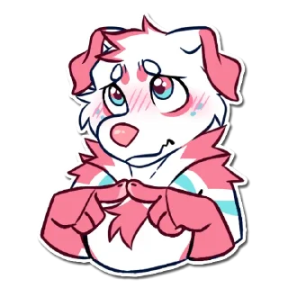 😳 emoji FluffCake Telegram sticker 13 of 51