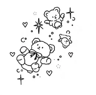 🐻 emoji White pikch Telegram sticker 11 of 37