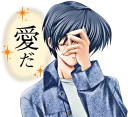 😒 emoji CLANNAD Telegram sticker 16 of 40