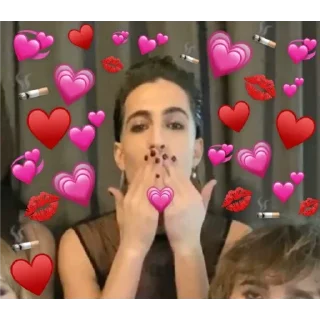 ❤️ emoji måneskin Telegram sticker 13 of 114