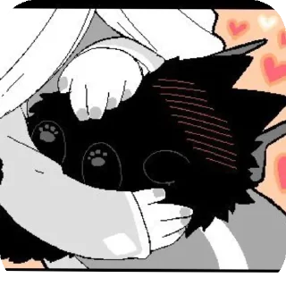 🐱 emoji Хломаки нефор. Фумус гандон Telegram sticker 23 of 38