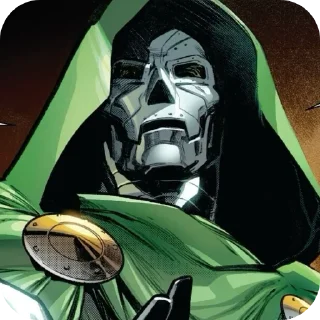 Sticker from Dr. Doom • @Earth928B