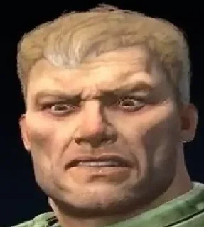 ⭐ emoji - doom slayer. Telegram sticker 16 of 62
