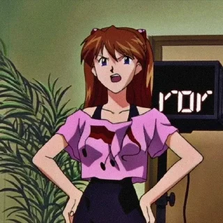 🤍 emoji Evangelion Telegram sticker 17 of 41