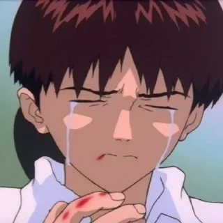 🤍 emoji Evangelion Telegram sticker 3 of 41