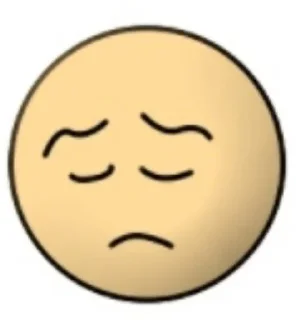 😔 emoji Дурак Онлайн Telegram sticker 16 of 50