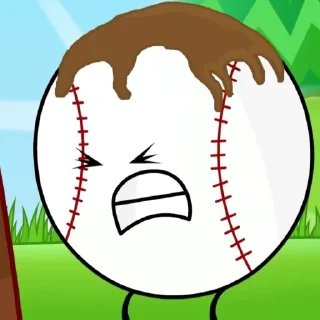 💩 emoji baseball Telegram sticker 6 of 24