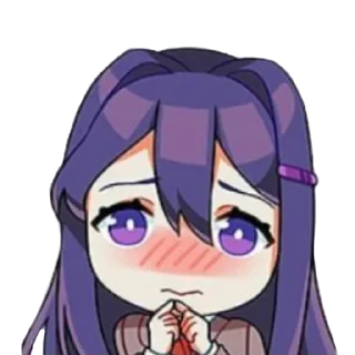 🥺 emoji Doki Doki epta Telegram sticker 17 of 25