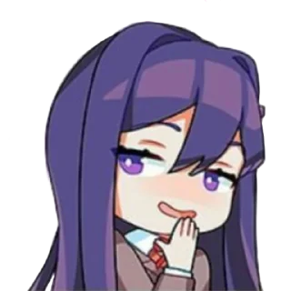 😈 emoji Doki Doki epta Telegram sticker 16 of 25