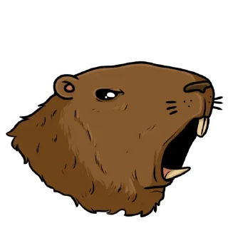 👿 emoji Капи (by @woodoodler) Telegram sticker 19 of 36