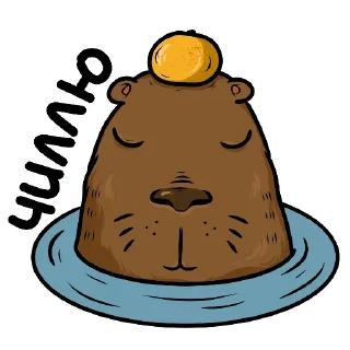 Sticker from Капи (by @woodoodler)
