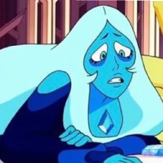☹️ emoji Blue Diamond! @PearlSU Telegram sticker 18 of 60