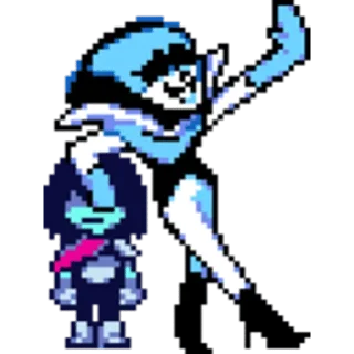 Sticker from Королева | Deltarune