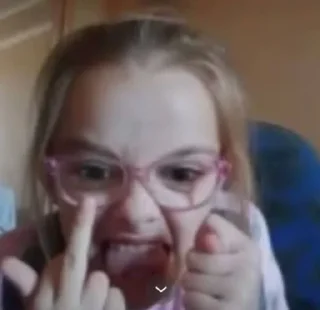 😍 emoji даунята💗😈 @sozdat_stikery_bot Telegram sticker 19 of 61