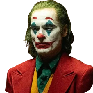 😔 emoji Arthur Fleck Joker 1981 Telegram sticker 24 of 53