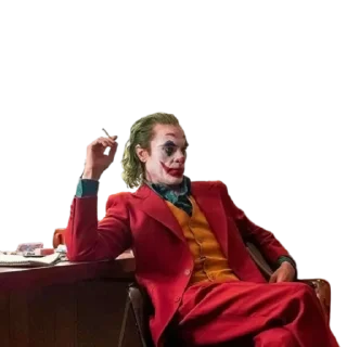 😎 emoji Arthur Fleck Joker 1981 Telegram sticker 16 of 53
