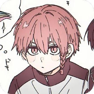 🫥 emoji Blue Lock 3 Telegram sticker 15 of 120