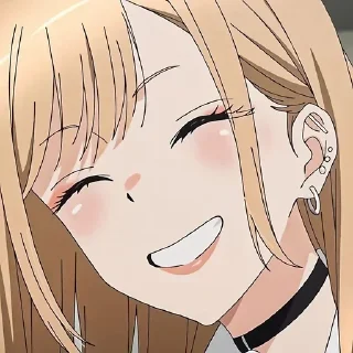 😁 emoji Стикеры @anime_sticks Telegram sticker 1 of 40