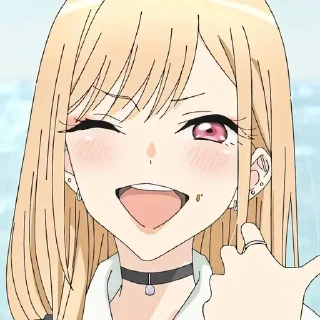 😉 emoji Стикеры @anime_sticks Telegram sticker 11 of 40