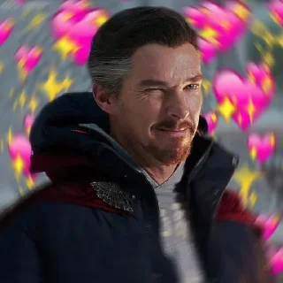 😉 emoji Marvel love Telegram sticker 8 of 48